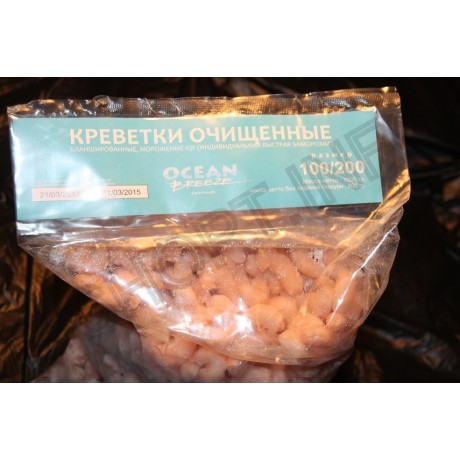Креветка "Салатная" 100/200, в/м уп 500гр Креветка "Салатная" 100/200, в/м уп 500гр