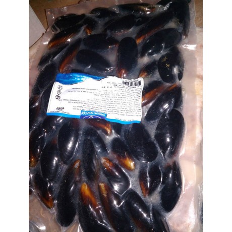 Мидии в раковинах 40/60, Чили упаковка Мидии в раковинах 40/60, Чили упаковка