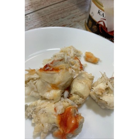 Краб (роза+колено) салатная смесь, 240гр, ключ, ж/б Краб (роза+колено) салатная смесь, 240гр, ключ, ж/б