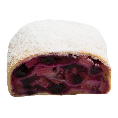 Штрудель с ЧЕРНОЙ СМОРОДИНОЙ и ЯБЛОКОМ 1,2 кг (6 кусков) Штрудель с ЧЕРНОЙ СМОРОДИНОЙ и ЯБЛОКОМ 1,2 кг (6 кусков)