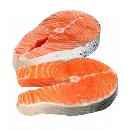 Стейк семги мурманской из охлажденного сырья уп 2кг