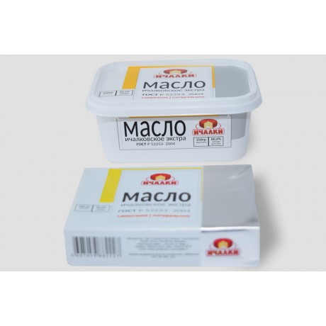 Масло «Ичалковское» 80%, 180 гр (фольга)