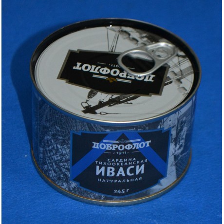 Сардина тихоокеанская (ИВАСИ) "Доброфлот" в с/с ключ, 245 гр