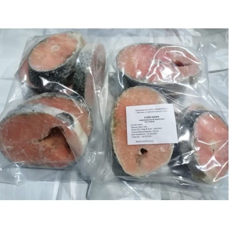 Стейк семги с/м, уп. 1,5кг