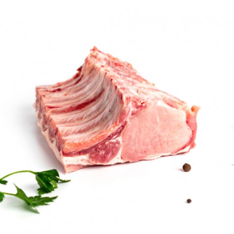 Корейка свиная на кости охл. (весовое) Корейка свиная на кости охл. (весовое)